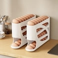 thumbnail image 4 of Food Storage Container for kitchen,Pantry Organizer Bins Containers Egg Storage Box Side Door Storage Kitchen Artifact Automatic Rolling Egg Multi-layer Large Capacity Automatic Replenishment, 4 of 6