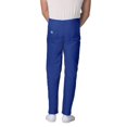thumbnail image 4 of Adar Uniforms Unisex Natural-Rise Drawstring Tapered Leg Pants Petite, 4 of 6