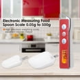 thumbnail image 2 of Amdohai Digital Spoon Scale Electronic Measuring Spoon Scale Household Kitchen Spoon Scale Food Scale with Tare Function Capacity 0.05g to 500g Support Unit g/oz/gn/ct/, 2 of 7