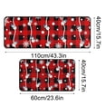 thumbnail image 3 of Christmas Kitchen Mats for Floor,Christmas Kitchen Rugs Set of 2,Christmas Kitchen Rugs and Mats for Floor Non-Slip Backing Mat,Christmas Kitchen Decor,Anti Fatigue Kitchen Rug with Runner, 3 of 9
