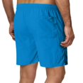 thumbnail image 1 of Penkiiy Men's Swim Shorts Summer Beach Soft Relaxed Fit Trunks Mens Elastic Waist Drawstring Shorts Solid Color Short L Sky Blue, 1 of 4