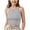 Gris, variante sur Ymyiu Débardeur pour Bébé Fille Débardeurs pour Filles Chandails Sans Manches T-Shirts Basiques à Encolure Carrée T-Shirts d'Été Décontractés pour Enfants Taille 13-14 Ans (Noir, 13-14 Ans)