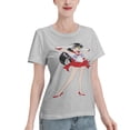 thumbnail image 2 of Women's Basic Short Sleeve T-Shirt Sailor Moon Rei Hono, 2 of 6