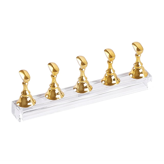 WIFKLSIIPG Acrylic Nail Display Stand Nail Tip Holder Nail Practice Stand Fingernail