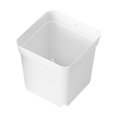 thumbnail image 1 of Flowerpots with Dish Ceramic, 10Pcs Gardening Succulent Small Square Pot Colorful Flower Pot Seedling Plastic Lightweight Practical Flower Pot, Flower Pots, 1 of 3