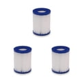 thumbnail image 4 of pitrice Recharge de Filtre en Polyester pour Piscine Gonflable en Forme de Colonne, Filtres de Pompe pour Spa et Jacuzzi, Réparation du Système de Filtration, Type II, Ensemble de 3, 4 of 6
