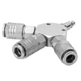 thumbnail image 4 of Way Quick Coupler,3 Ways Air Hose Way Air Hose Manifold Quick Coupler Superior Craftsmanship, 4 of 11
