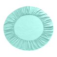 thumbnail image 2 of GROWTH TANK Drap-Housse Rond en Coton Uni Couvre-Lit Vert Pâle, 2 of 7