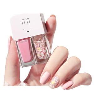 2 Couleurs Nail Polonais Nail Poli Séchage rapide Nail Pologne Glossy Longwear Nail polonais