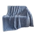 thumbnail image 1 of Maytalsory Warm White Faux Fur Throw Blanket Thick Rabbit Plush Blanket Multi Functional Comfort Providing blue 100*150CM, 1 of 6