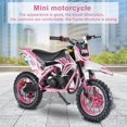 thumbnail image 1 of ASKMZ 49cc Gas Kids Dirt Bike, 2-Stroke Off-Road Motorcycle with Front Rear Disc Brakes, 1 of 14
