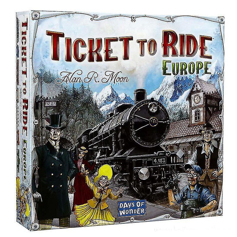 Europe Ticket Tour Tabletop Card Game Ticket To Ride High Quality