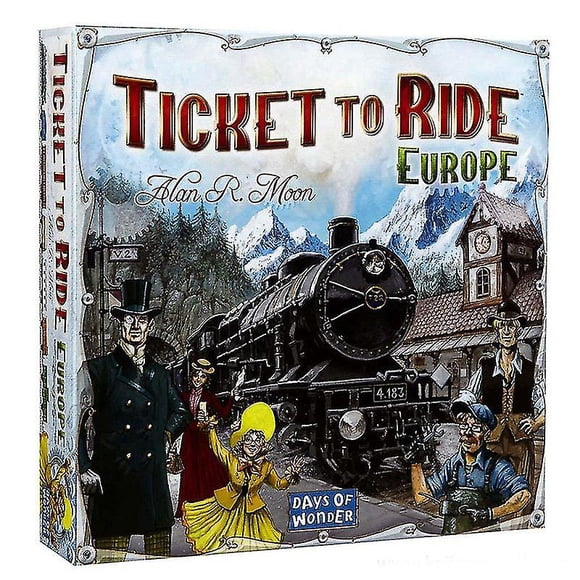 Europe Ticket Tour Tabletop Card Game Ticket To Ride High Quality