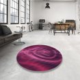 thumbnail image 4 of Ahgly Company Tapis d'Intérieur Lavables en Machine, Rectangle de Transition Violet Moyen Rouge Rose, 2' x 3', 4 of 7