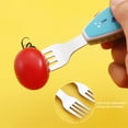 thumbnail image 4 of Toddler Utensils Cute Toddler Feeding Spoon And Fork Set Innovative Ca, 4 of 8