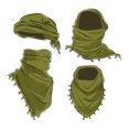thumbnail image 2 of Rothco Shemagh Foulard Tactique de Désert, Coyote, 2 of 2