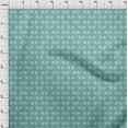thumbnail image 3 of oneOone Viscose Chiffon Fabric Leaves & Floral Block Printed Fabric 1 Yard 42 Inch Wide, 3 of 5