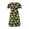 thumbnail image 5 of Fankiway Robes Mini pour Femmes Été Décontractées à Volants Manches Courtes Mignonnes Col Rond Robe Fluide avec Poches Robes d'Été pour Femmes Robes pour Femmes Grande Taille Liquidation, 5 of 5