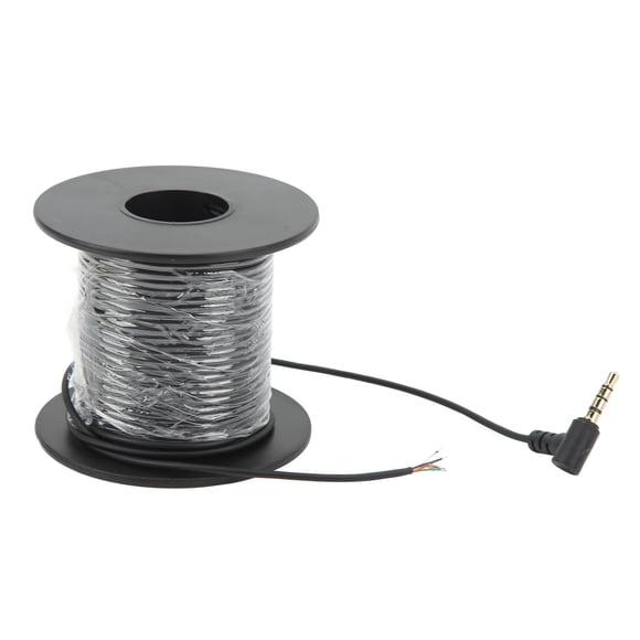 Fishing Camera Cable HD Transmission Fish Finder Cable with 3.5mm Headphone Plug Waterproof Stable Performance For Fishing Enthusiasts Accessories