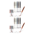 thumbnail image 3 of Youkk 6pcs/set Smooth Writing Retractable Gel Pens Pocket Sized And Convenient Suitable For All Occasions 2Set, 3 of 6