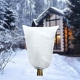 thumbnail image 4 of Housse de Protection contre le Froid pour Plantes d'Hiver Épaissie 80x100 cm avec Corde Résistante au Gel, Bouclier Antigel de Jardin pour Plantes d'Extérieur, 4 of 9