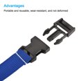 thumbnail image 3 of Unique Bargains Suitcase Belts with Quick Release Buckle Luggage Straps, Blue 2 Pack, 3 of 5