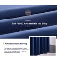 thumbnail image 4 of Shower Curtain Hooks,Shower Curtains for Bathroom Shower Curtain for Bathroom Modern Shower Curtain Winter in Bath 71X71 Inches Long Shower Curtains Set Shower Curtain Liner, 4 of 9