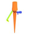 thumbnail image 4 of VONKY 8/12pc PVC Automatic Watering Irrigation Spike Garden Cone Drip Sprinkler Plant 6 5Set, 4 of 6