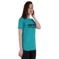 thumbnail image 1 of Inkmeso T-Shirt Graphique pour Femmes avec Citation "Curvy Girls Cuddle Better", 1 of 7