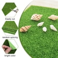 thumbnail image 4 of Baohd 4pcs ABS Scratch-Proof Artificial Grass Lawn For Low-Maintenance Gardens Low Maintenance Flocking 1Set, 4 of 5