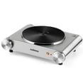 thumbnail image 1 of Refurbished Cusimax 1500W Electric Hot Plate for Cooking Portable Single Burner Heat-up in Seconds, 1 of 2