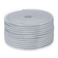 thumbnail image 1 of Unique Bargains Nylon Beading Thread Cord 3mm Extra Strong Braided Nylon String for Necklace Crafting 10M/33 Feet, Pale Grey, 1 of 5