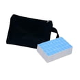thumbnail image 3 of TISHITA Travel Mini Mahjong Board Game, 144 Tiles Mahjong for Outdoor Gathering Home Blue, 3 of 8