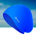 thumbnail image 2 of Silicone Long Hair Swim Hat High Elasticity Ear Protection Flexible Swimming Hat Blue, 2 of 7