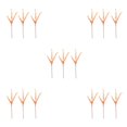 thumbnail image 1 of Baohd 3x Realistic Appearance Artificial Plants Nature S Charm To Space Easy To Clean orange 5Set, 1 of 6