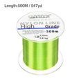 thumbnail image 2 of Uxcell 547Yard 6Lb Fluorocarbon Coated Monofilament Nylon Fishing Line Light Yellow, 2 of 7