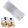 thumbnail image 1 of 100 Pack Cookie Bags Translucent Plastic Candy Bags Treat Bags, 1 of 5