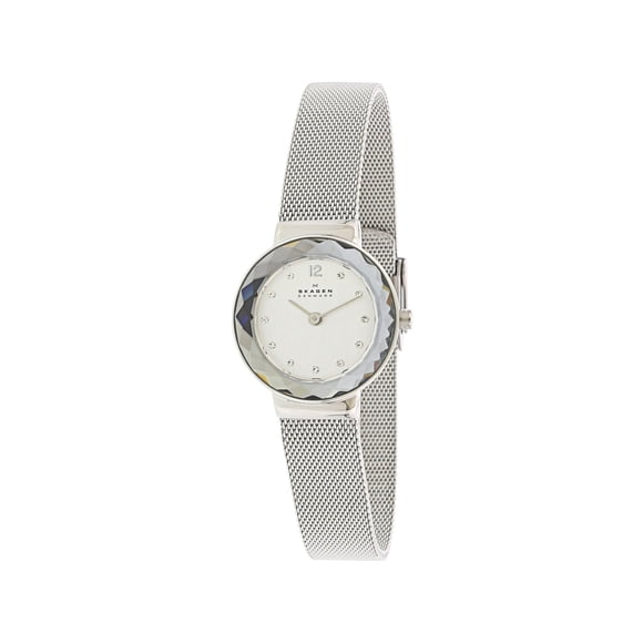 Skagen Women's Classic 456SSS Silver Stainless-Steel Quartz Dress Watch