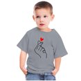 thumbnail image 4 of LSLJS T-Shirt à Manches Courtes à Col Rond pour Filles T-Shirts en Coton de Sport pour Enfants Mode Mignon T-Shirt Imprimé de la Saint-Valentin Haut à Manches Courtes Cadeaux pour Enfants, 4 of 4