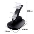 thumbnail image 4 of usb charger PS4 Controller Charger Station Dual USB Charger Charging Stand Dock(Black), 4 of 6