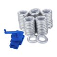 thumbnail image 2 of simhoa Perforatrice Rotative pour Rideaux 1,9-2 Po Trousse d'Outils pour Oeillets Accessoire de Salon Argent, 2 of 8