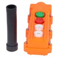 thumbnail image 2 of Crane Push Botton Switch, IP65 Protection ABS Shell Lifting Pendant Controller 220V/500V 5A With Rubber Joint Sleeve For Electric Hoists For Car Tailgates, 2 of 8