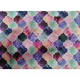 thumbnail image 4 of oneOone Cotton Poplin Fabric Textured Moroccan Geometric Print Fabric by Yard 56 Inch Wide, 4 of 4