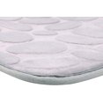 thumbnail image 4 of Set of 2 Anti Slip Bath Mat and Pedestal Rug for Bathroom Machine Washable (50 * 80 + 40 * 50cm) - Gray, 4 of 5