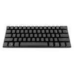 Mistaha RK61 Bluetooth&Wired Dual Mode Keyboard Yellow Backlight 61 Key Mini Mechanical Keyboard for Phone/Tablet