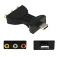 thumbnail image 2 of Miulika USB Male To 3 RCA Female Audio Video Adapter AV Converter Cable Cord TV, 2 of 8