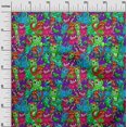thumbnail image 2 of oneOone Velvet Multicolor Fabric Cat Fabric For Sewing Printed Craft Fabric By The Yard 58 Inch Wide, 2 of 5