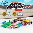 thumbnail image 2 of Popular Playthings Magnetic Mix or Match Vehicles Deluxe 2 For Ages 3 and up, 2 of 7