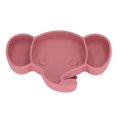 thumbnail image 3 of Elephant Suction Plate, Suction Cups Baby Suction Plate Self Feeding  For Home Brownish Red,Green,Blue, 3 of 8