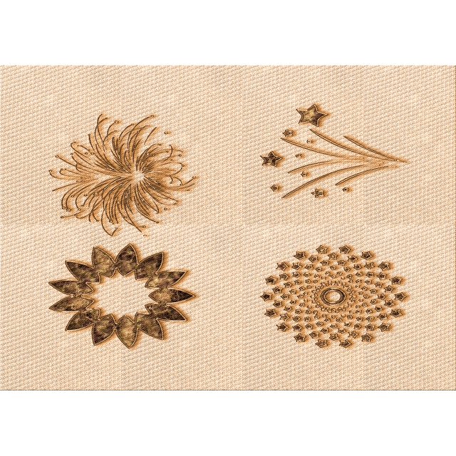 Ahgly Company Tapis Rectangulaire d'Intérieur Lavable en Machine Bronze Brun Transitionnel, 4 Pieds x 6 Pieds